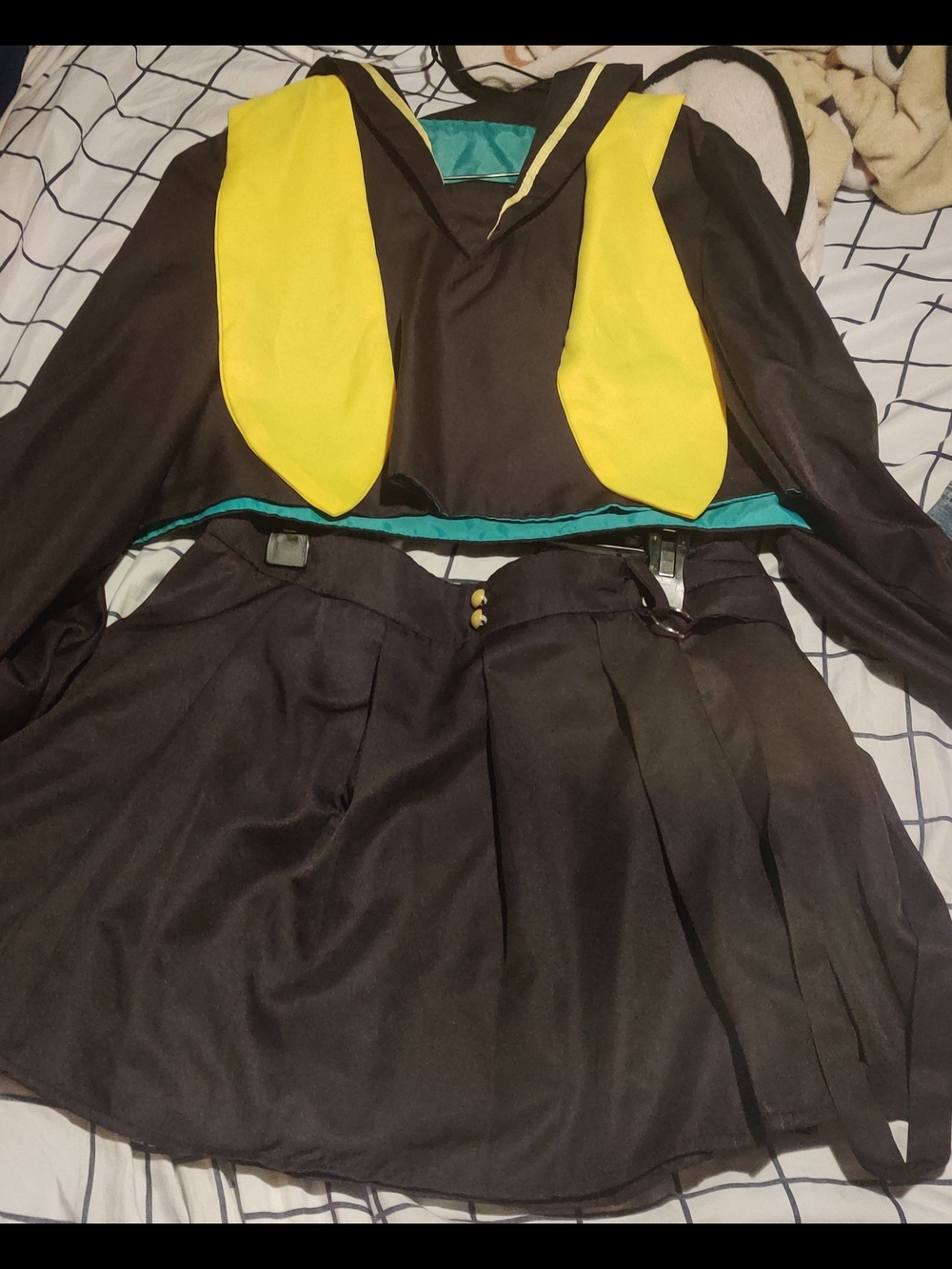 miccostumes bring it on rin kagamine cosplay set size Asian XL